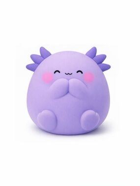 New Squishy Buns Top Trenz Super Butter Squishers Angi Axolotl Purple Toy 8+